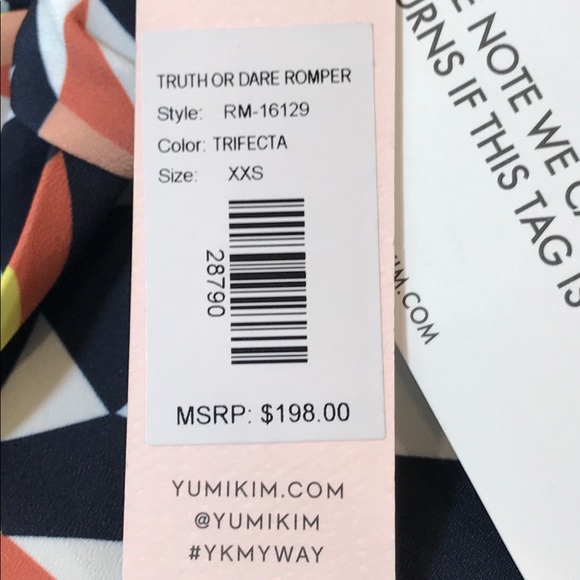 YUMI KIM Truth Or Dare Romper Anthropologie - Picture 7 of 9